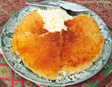 Image result for ghormeh sabzi an tahdig